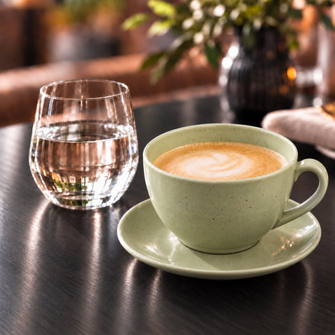 Cappuccino 180 ml cu spumă de băutură vegetală – Vive! Pipera