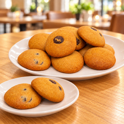 Chocolate Chips Cookies cu alune de pădure și ciocolată belgiană – Vive! Pipera