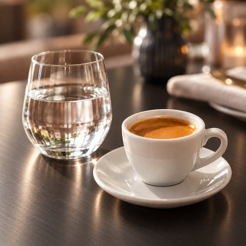 Espresso 30 ml servit în ceașcă de espresso – Vive! Pipera