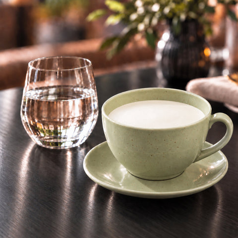 Flat White 180 ml cu băutură vegetală catifelată – Vive! Pipera