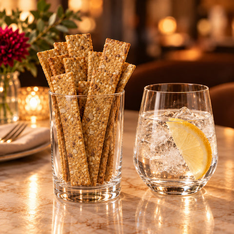 Crackers cu semințe de floarea soarelui, susan și in – Vive! Pipera